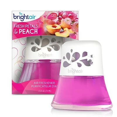 Best deal π Air Fresheners & Deodorizers Bright Air Scented Oil & Holder, Fresh Petals & Peach (900134) π
