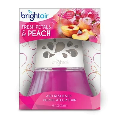 Best deal π Air Fresheners & Deodorizers Bright Air Scented Oil & Holder, Fresh Petals & Peach (900134) π - Image 2