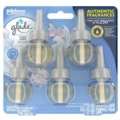 Best deal ✔️ Air Freshener Glade PlugIns Scented Oil Refill, Clean Linen, 0.67 Oz., 5/Pack (315182) 💯