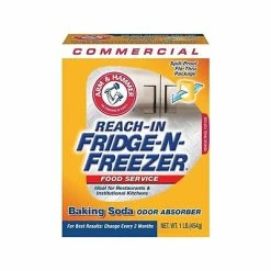Budget 👏 Arm & 🔨 Hammer Deodorizers Arm & 🔨 Hammer Fridge-n-Freezer Baking Soda, 1 Lb Box, 12 Boxes/Carton (3320084011) 💯