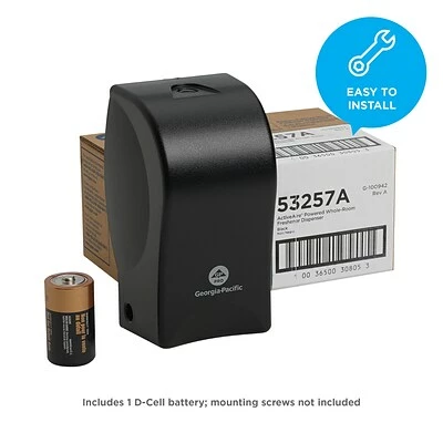 New 🌟 Air Freshener Dispensers ActiveAire® Powered Whole-Room Freshener Dispenser By GP PRO, Black, 4.090” W X 3.610” D X 6.820” H (53257A) 🔥 - Image 4