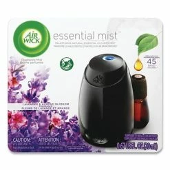 Coupon 😉 Air Freshener Air Wick® Essential Mist Starter Kit, Lavender And Almond Blossom, 0.67 Oz Bottle 👍