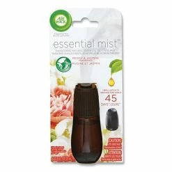 Best deal 😉 Air Freshener Air Wick® Essential Mist Refill, Peony And Jasmine, 0.67 Oz Bottle, 6/Carton 👍
